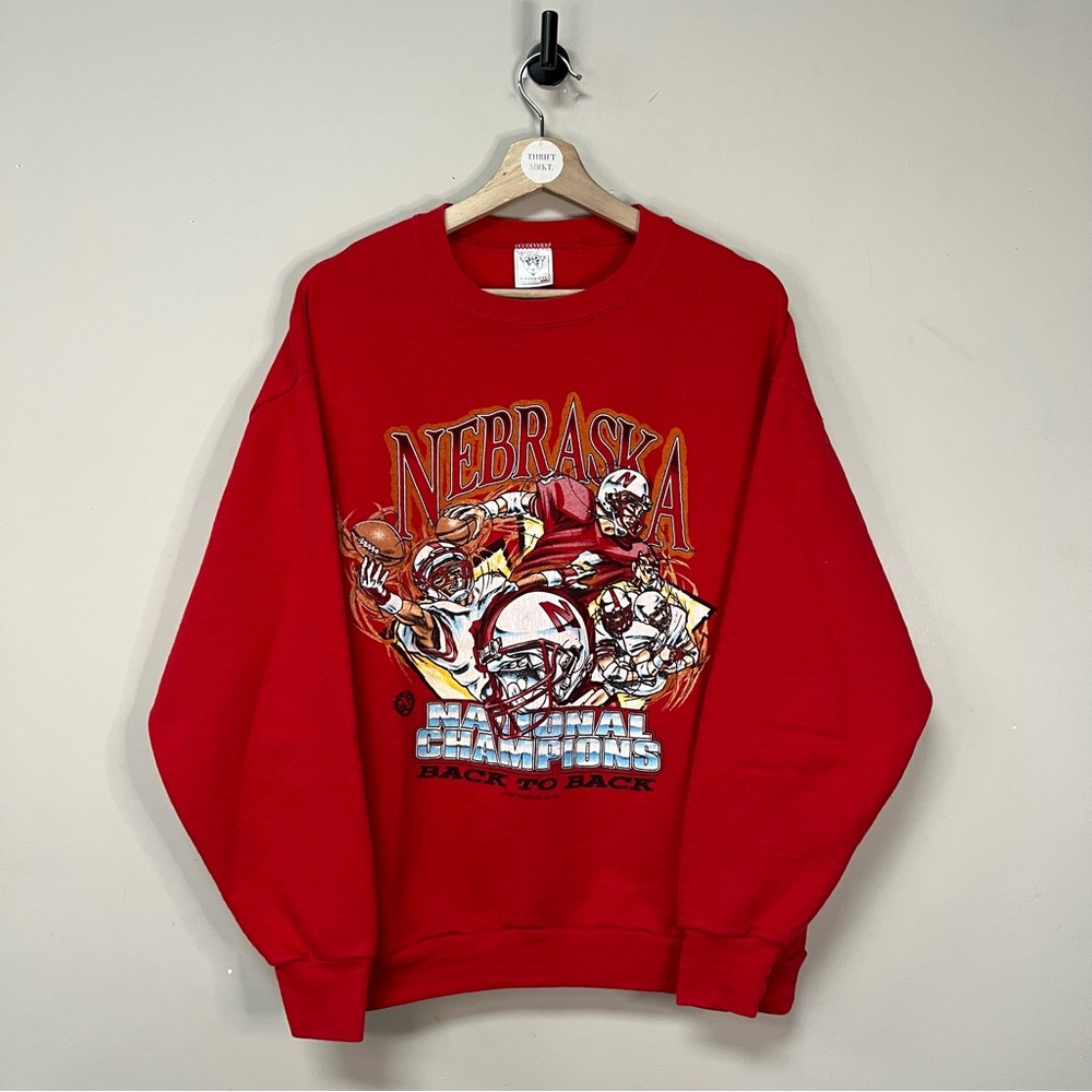 Vintage Nebraska NCAA Champions Crewneck